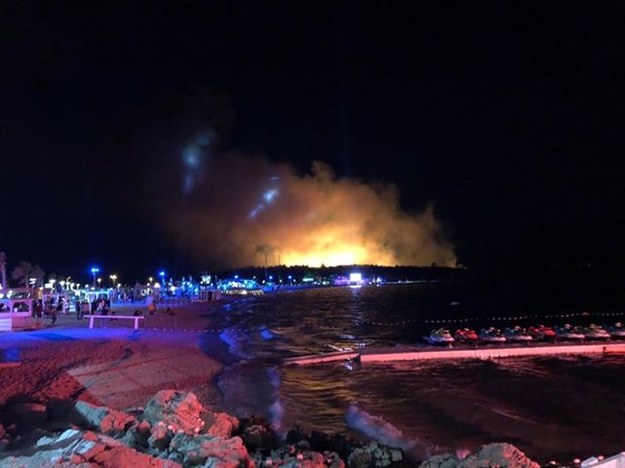 Według chorwackich służb w pożarze nikt nie ucierpiał /Karolina Górny /Gorąca Linia RMF FM