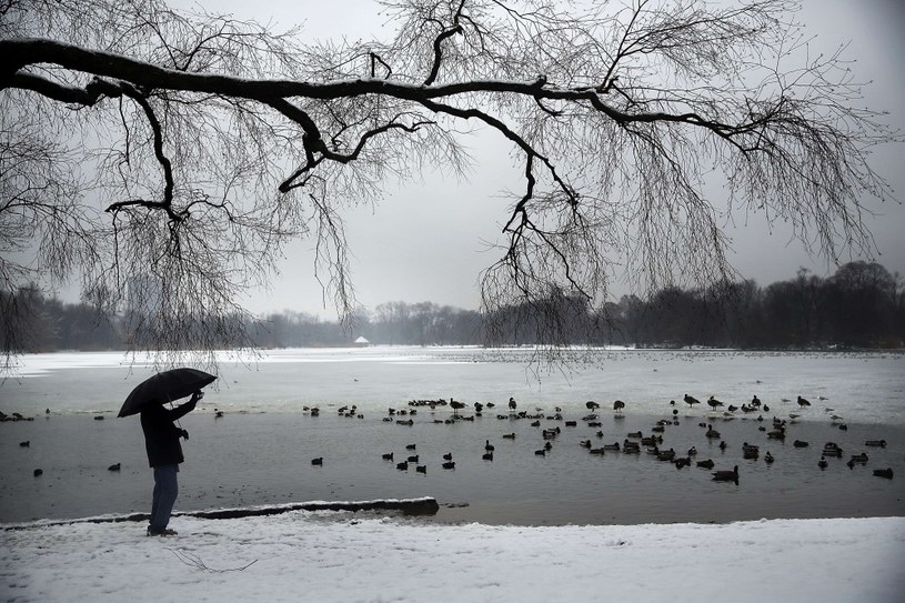 Według meteorologów, w niektórych rejonach może spaść nawet do 90 cm śniegu /AFP