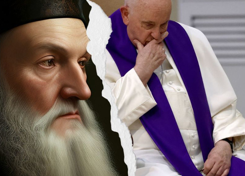 Według Nostradamusa Franciszek to ostatni "prawdziwy papież" //fszalai/pixabay/Franco Origlia /Getty Images