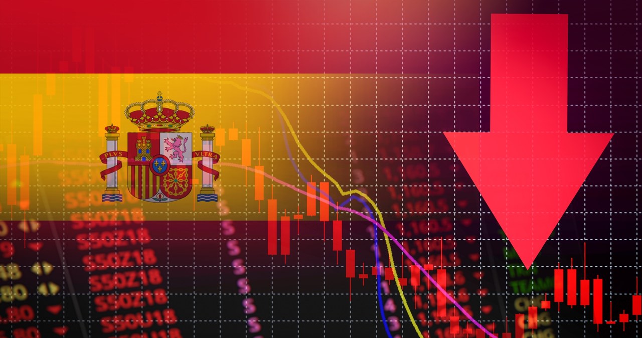 Według oceny banku centralnego Hiszpanii (BdE) w najbliższych miesiącach PKB ma sukcesywnie spadać /123RF/PICSEL