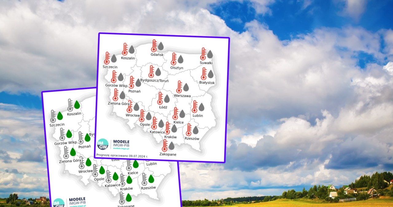 Według prognoz IMGW sierpień będzie gorętszy niż zwykle w całym kraju. Jesień z kolei zapowiada się mokro /veresovich/123rf/IMGW /