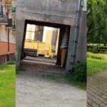 Wędrujący olbrzymi lód włoski. Rożek wzbudza sensację w polskim mieście