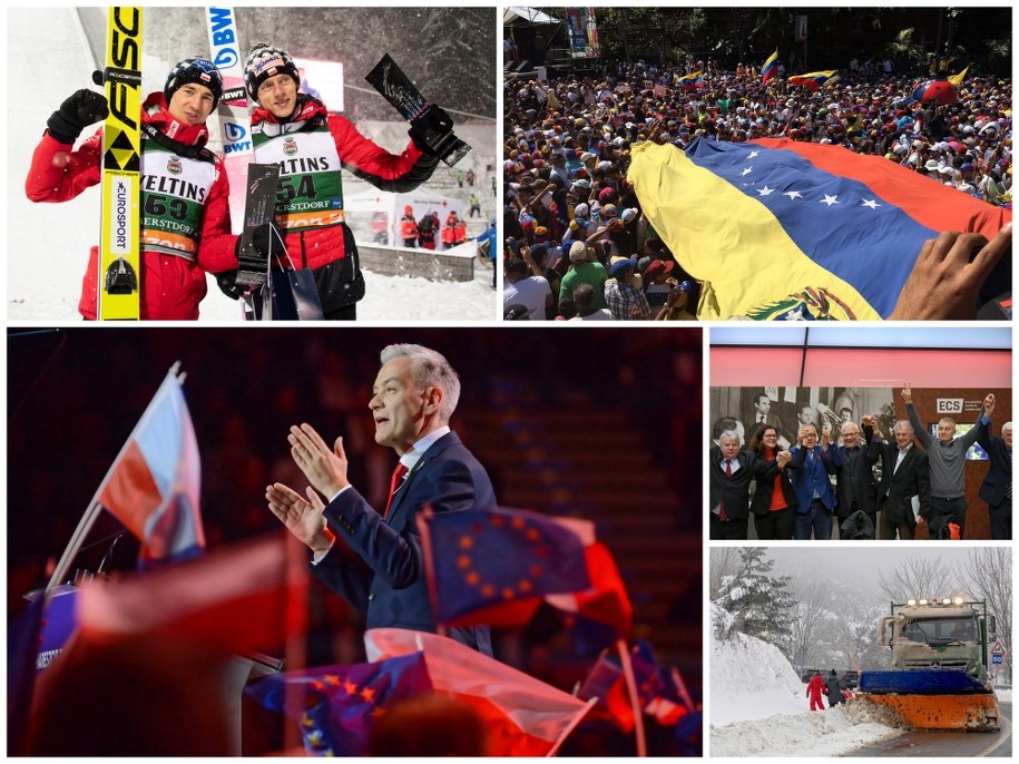 Weekend obfitował w ważne wydarzenia /Jakub Kamiński/DANIEL KOPATSCH/Adam Warżawa/Patryk Michalski RMF FM/Eliseo Trigo /PAP/EPA