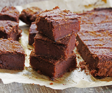 Wegańskie brownie ze słodkich ziemniaków