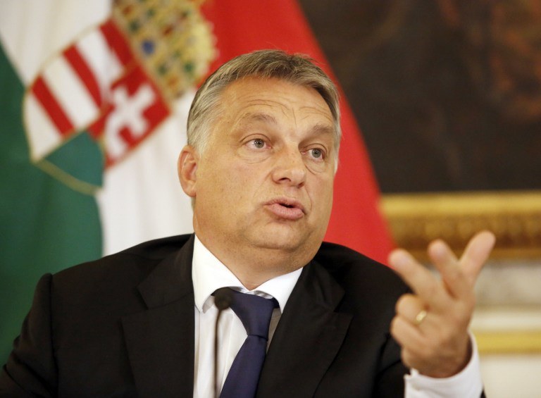 Węgierski premier Viktor Orban /AFP