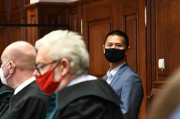 Weijing Wang na sali sądowej /Paweł Balinowski /RMF FM