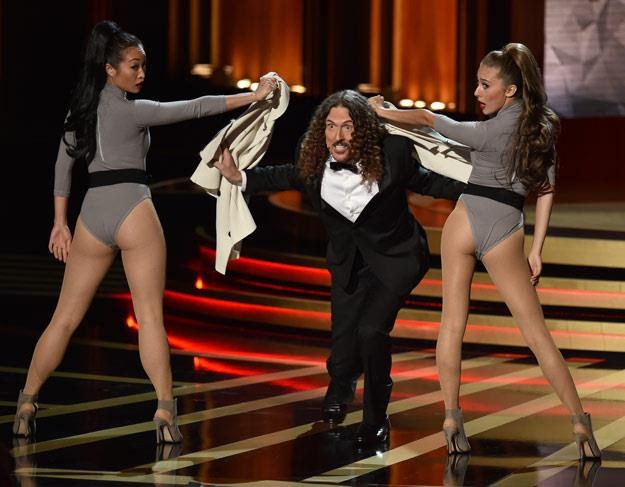 Weird Al Yankovic podczas The Emmys 2014 /Getty Images