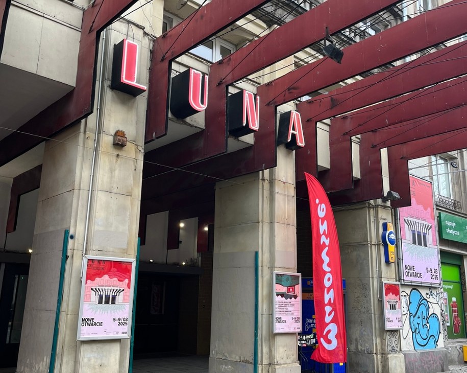 Wejście do kina Luna /Katarzyna Sobiechowska-Szuchta /RMF FM