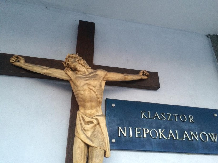 Wejście do klasztoru w mazowieckim Niepokalanowie /Michał Dobrołowicz /RMF FM