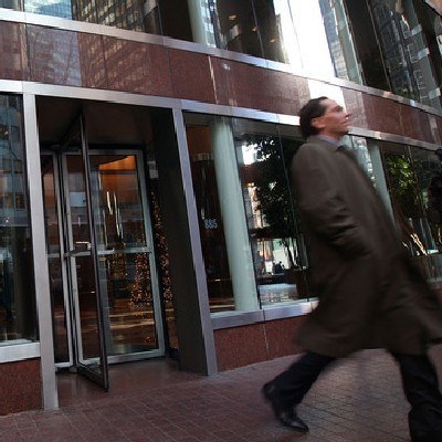 Wejście do siedziby firmy Bernard L Madoff Investment Securities. /AFP