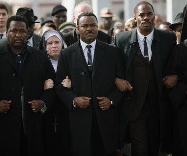 Wendell Pierce, David Oyelowo, Colman Domingo i Michael Shikany w scenie z filmu "Selma"