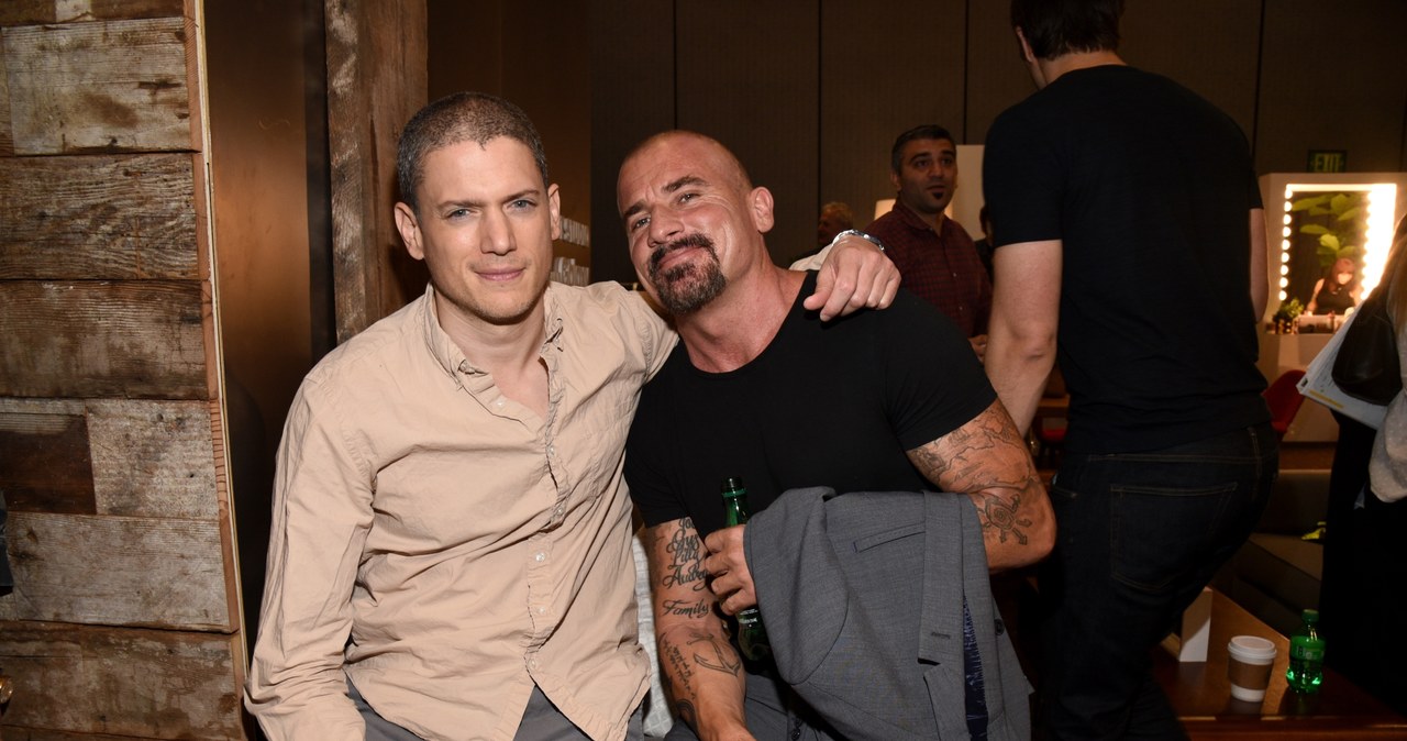 Wentworth Miller, Dominic Purcell podczas San Diego Comic Con 2015 /Michael Buckner  /Getty Images