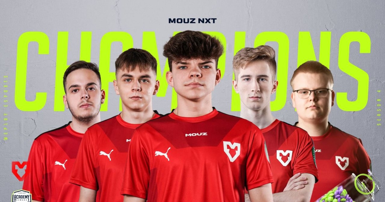 WePlay Academy League Season 4, MOUZ NXT. Wizualny: WePlay Holding /materiały promocyjne