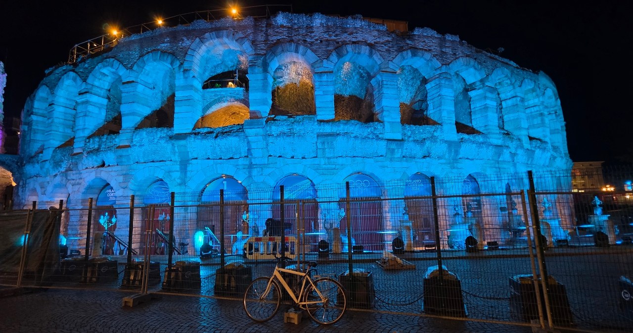 Werona szykująca się na ceremonię zamknięcia igrzysk 