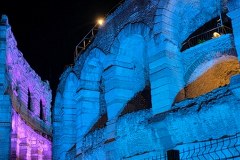 Werona szykująca się na ceremonię zamknięcia igrzysk 