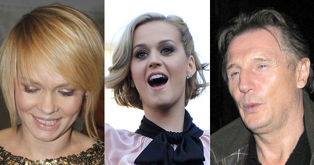 Weronika Marczuk/Katy Perry/Liam Neeson &nbsp; /1. AKPA/J. Wojtalewicz; 2. Getty Images/Frazer Harrison; 3. Agencja FORUM /AKPA