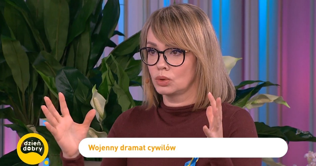 Weronika Marczuk w "Dzień dobry TVN" /