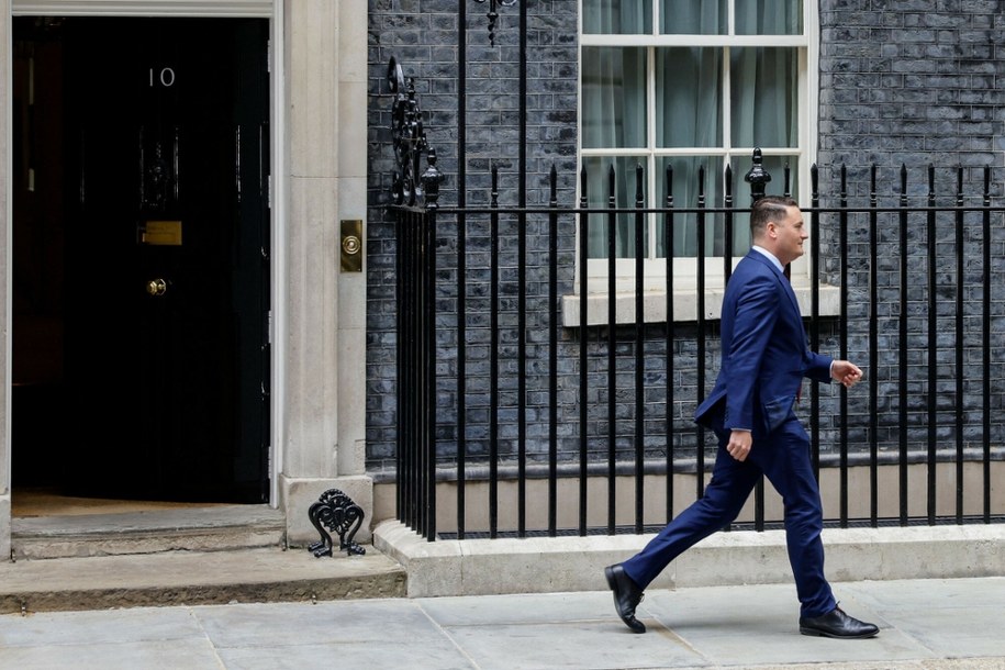 Wes Streeting po spotkaniu z premierem przy Downing Street 10 /BROOK MITCHELL/AFP/East News /East News