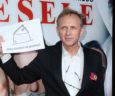"Wesele" 2021: Manifest w sprawie sytuacji na granicy w czasie uroczystej premiery filmu 