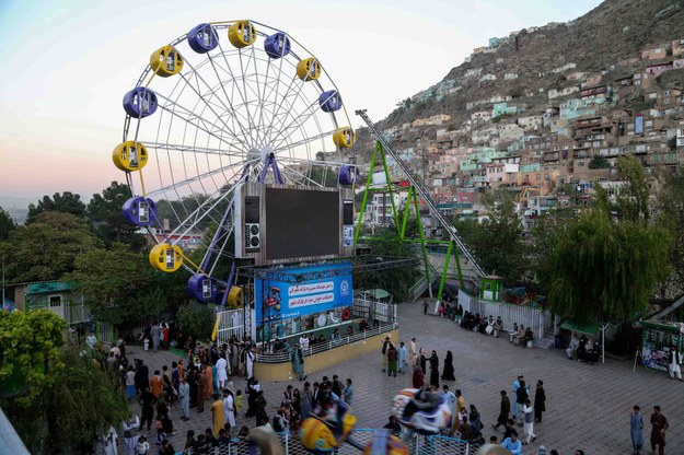 Wesołe miasteczko w Kabulu /STRINGER /PAP/EPA