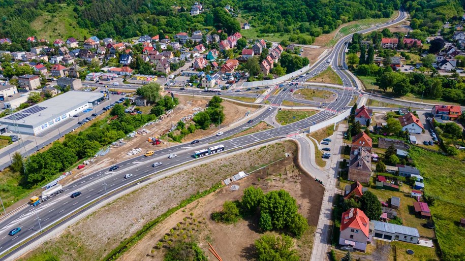 Węzeł Granitowa – znika tymczasowe rondo /Urząd Miasta w Szczecinie /Materiały prasowe