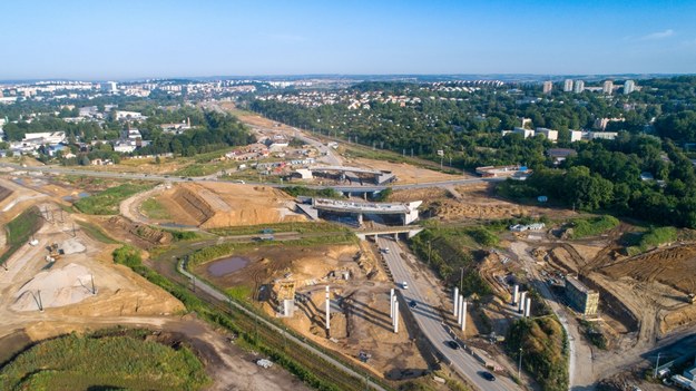 Węzeł Grębałów na trasie S7 /GDDKiA Kraków /