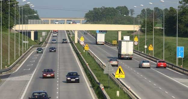 Węzeł Kostomloty na autostradzie A4.  Fot. Lukasz Jóźwiak /Reporter