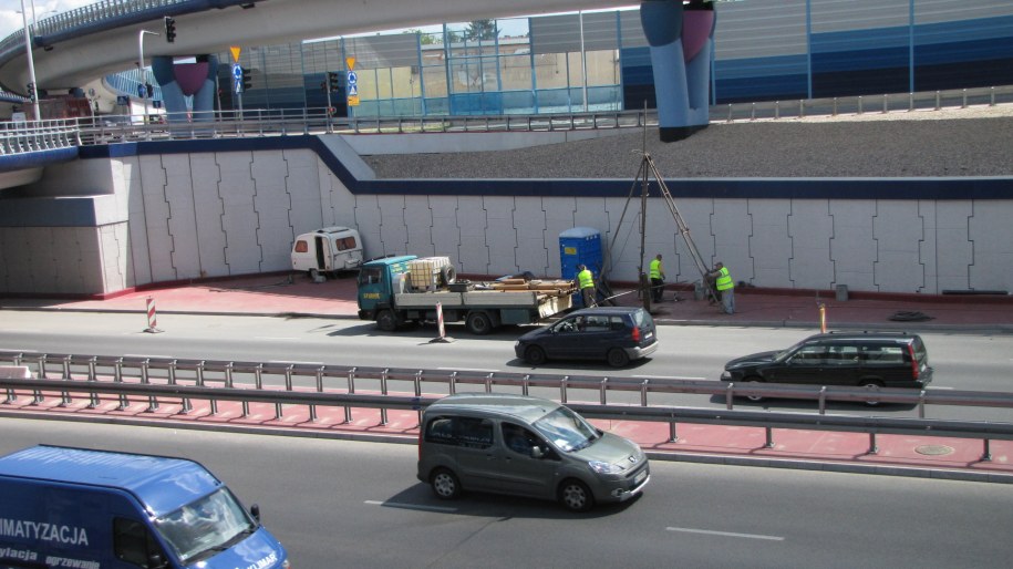 Węzeł Łopuszańska w Warszawie &nbsp; /Piotr Glinkowski /RMF FM