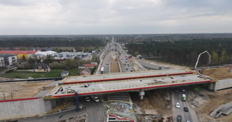 Węzeł Zakręt na trasie S17 - Wschodniej Obwodnicy Warszawy /GDDKiA /materiały prasowe