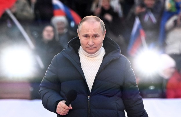 Wg ukraińskiego tabloidu, kurtka Putina warta jest ponad 1,5 mln rubli /Alexander Vilf /PAP/EPA