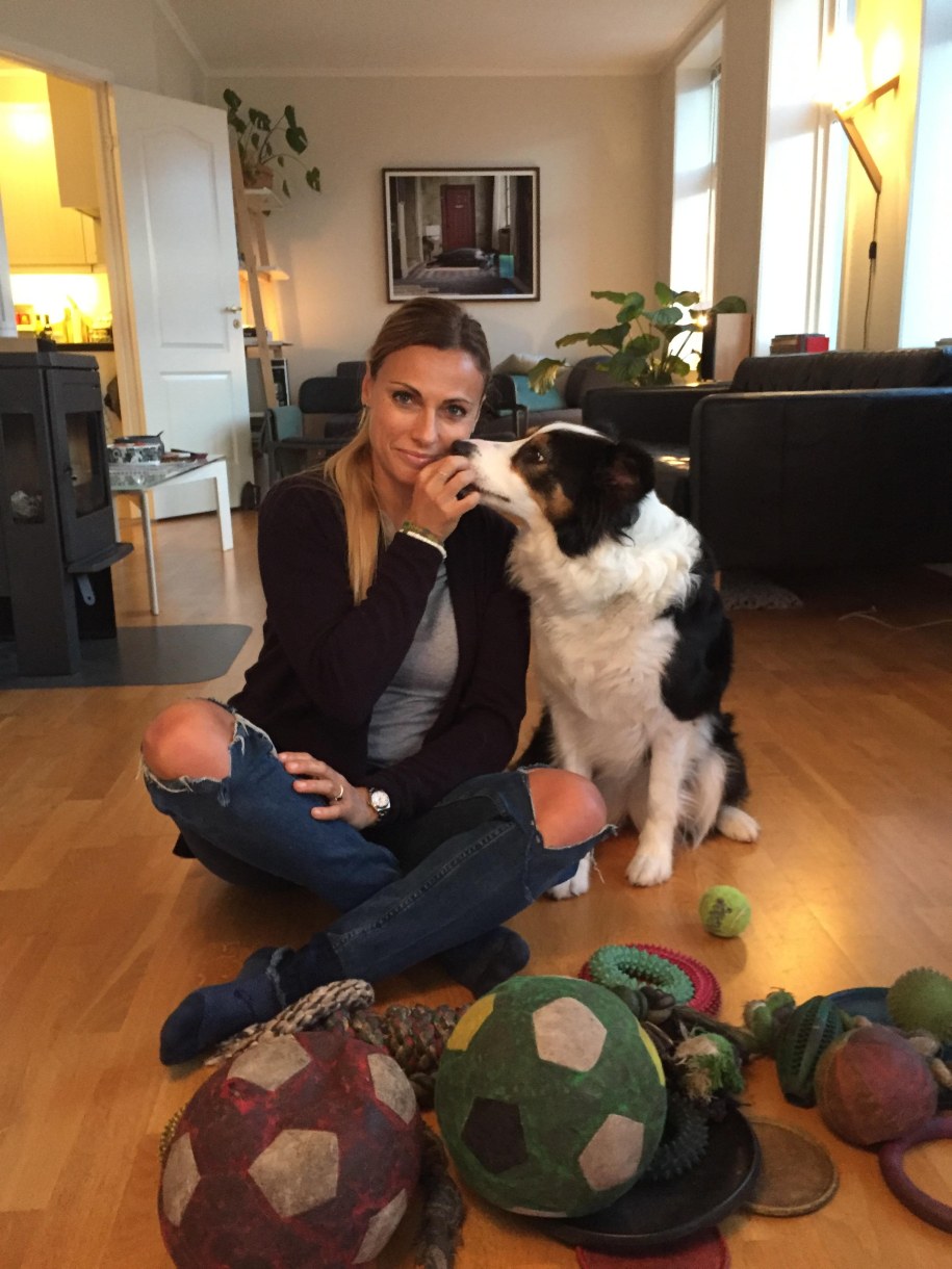 Whisky i Claudia Fugazza w czasie testów /Claudia Fugazza /Materiały prasowe