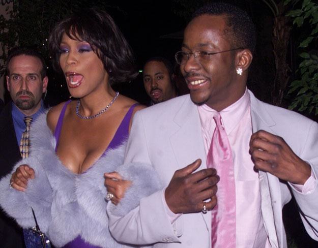 Whitney Houston i Bobby Brown w 2000 roku fot. Dave Hogan /Getty Images/Flash Press Media