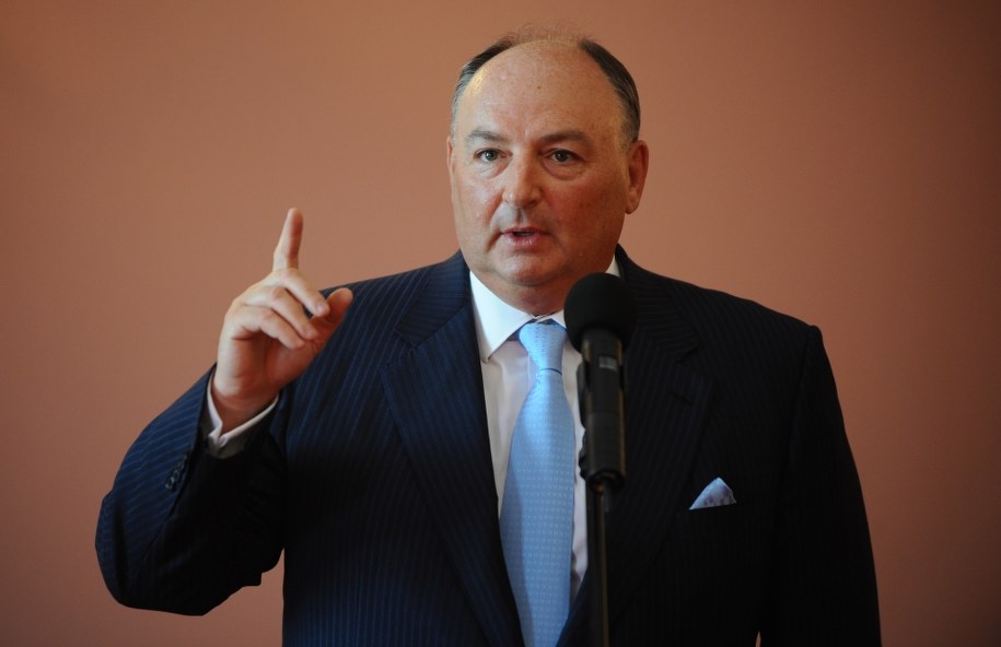 Wiaczesław Mosze Kantor / 	Jacek Turczyk    /PAP