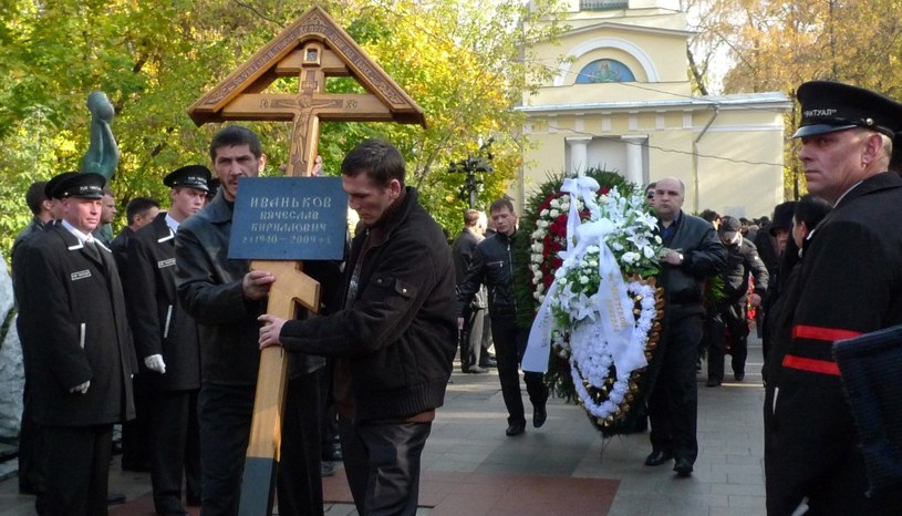 Wiaczesławowi Iwankowowi sprawiono pogrzeb godny bohatera /AFP