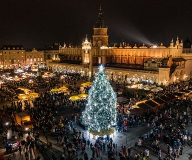 Wiadomo, kiedy na Rynku Głównym w Krakowie rozbłyśnie choinka 