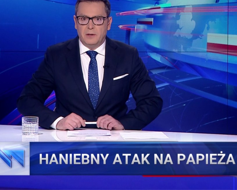 Wiadomości TVP krytykują materiał stacji TVN o Janie Pawle II /TVP/Vod /materiały źródłowe