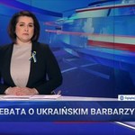 "Wiadomości" TVP przepraszają za "ukraińskie barbarzyństwo". Przerwano program
