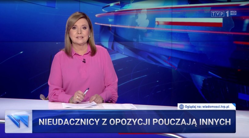 "Wiadomości" TVP z 17.08.2022 /VOD.TVP.PL /materiał zewnętrzny