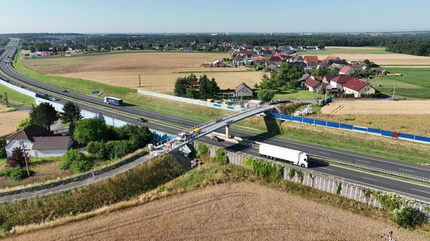 Wiadukt nad 248 km autostrady /GDDKiA Opole /GDDKiA