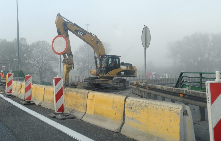 Wiadukt w pobliżu Gdańska wciąż w remoncie
