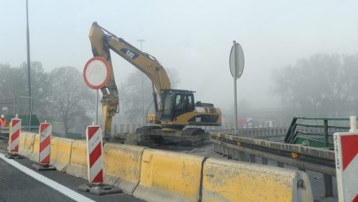 Wiadukt w pobliżu Gdańska wciąż w remoncie 