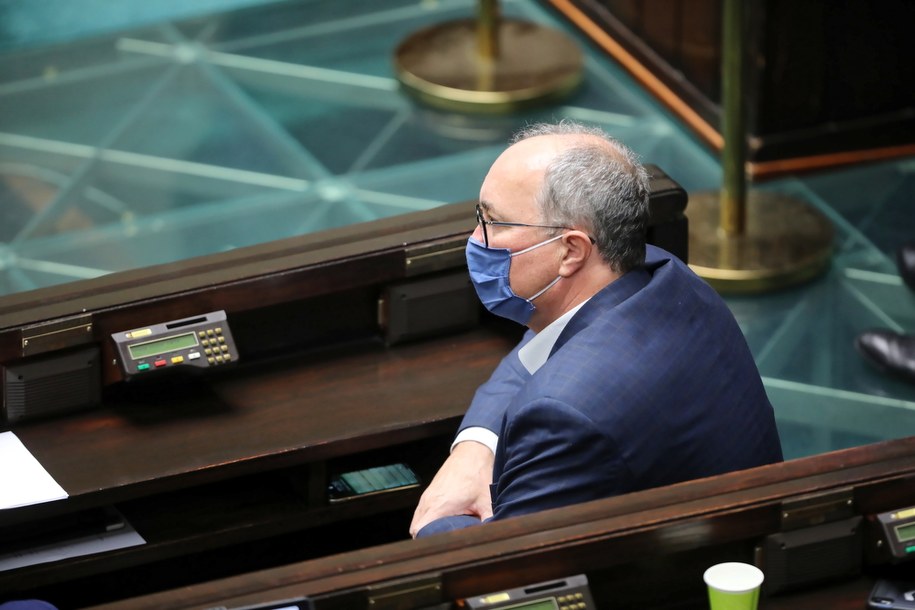 Wicemarszałek Sejmu Włodzimierz Czarzasty na sali obrad Sejmu /	Wojciech Olkuśnik /PAP