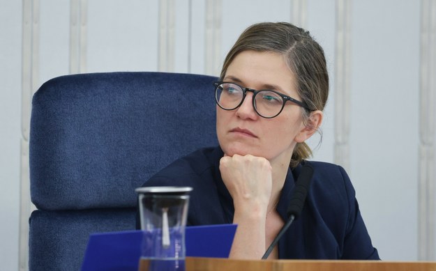 Wicemarszalek Senatu Magdalena Biejat /Piotr Molecki /East News