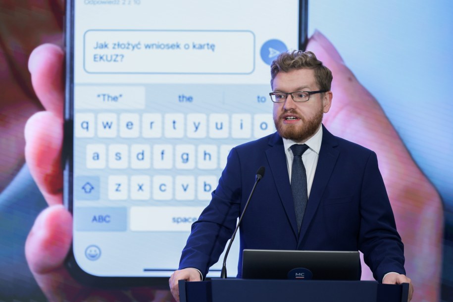 Wiceminister cyfryzacji Dariusz Standerski /Paweł Supernak  /PAP