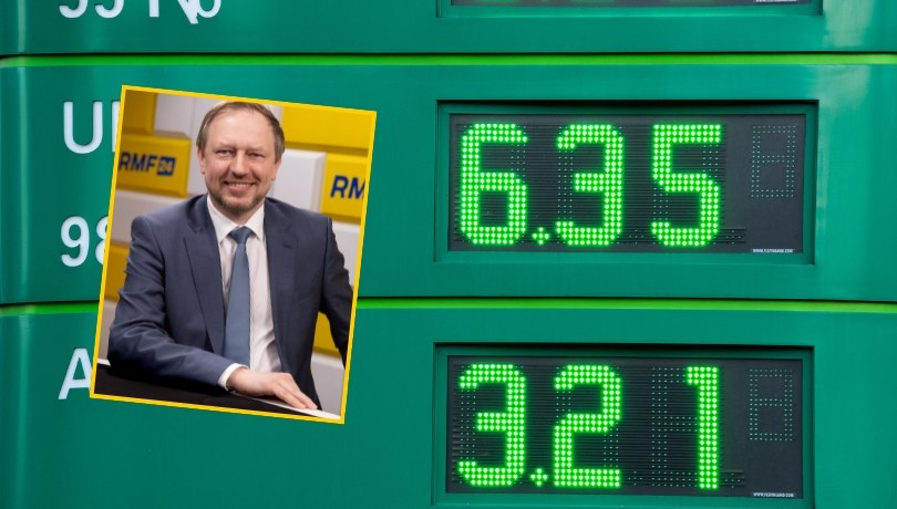 Wiceminister energii: Cena paliwa we wtorek powinna być o ok. 1,2 zł niższa /Shutterstock/RMF FM/Jakub Rutka /