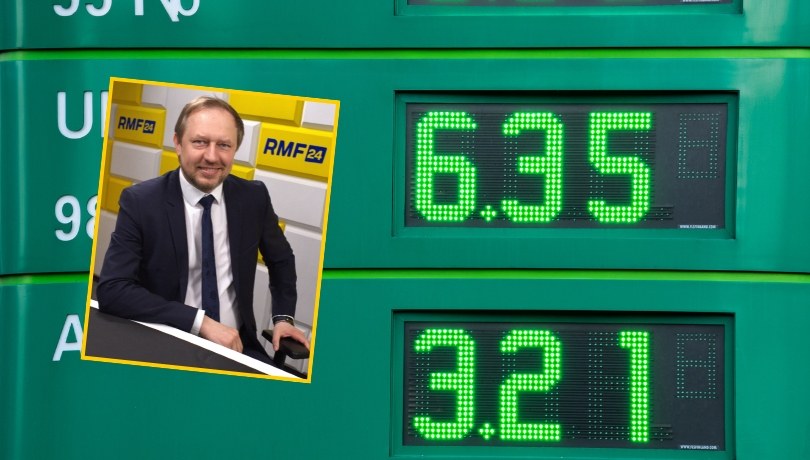 Wiceminister energii: Cena paliwa we wtorek powinna być o ok. 1,2 zł niższa /Shutterstock/RMF FM/Piotr Mazur /
