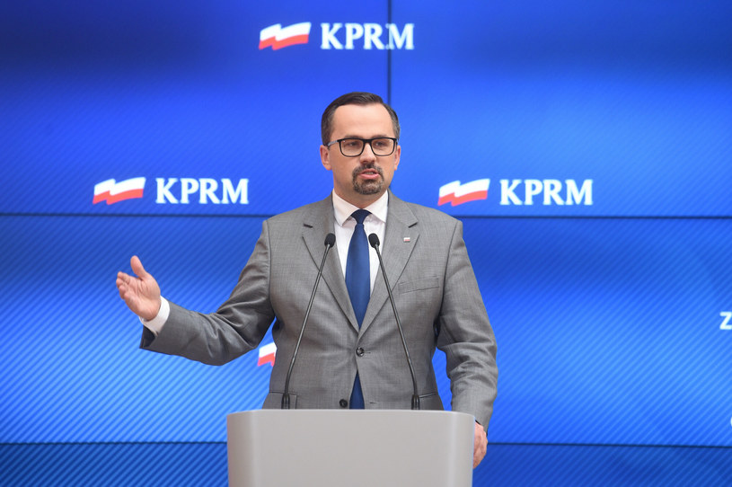 Wiceminister infrastruktury Marcin Horała /Zbyszek Kaczmarek /Reporter