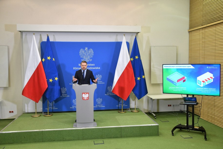 Wiceminister klimatu i środowiska Jacek Ozdoba /Radek Pietruszka /PAP