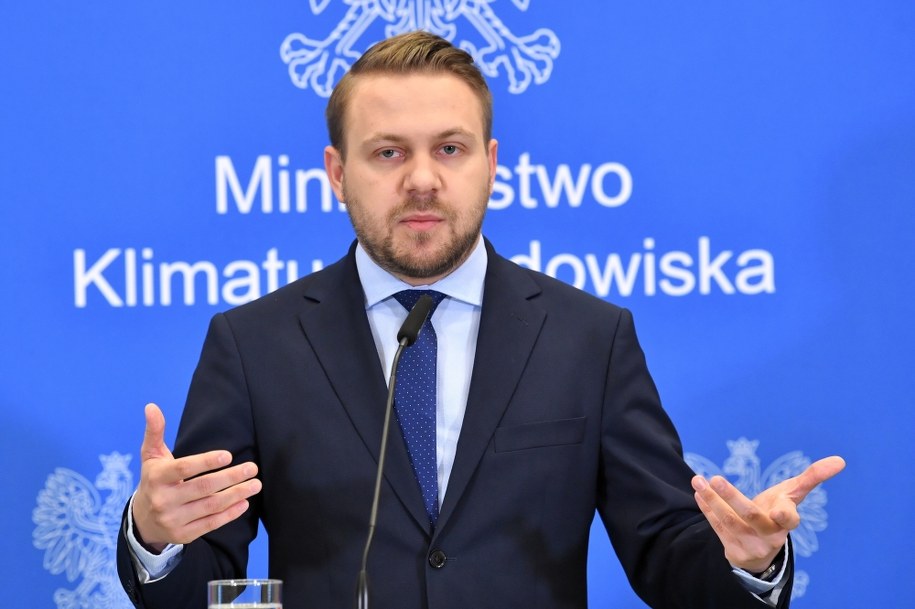 Wiceminister klimatu i środowiska Jacek Ozdoba /Radek Pietruszka /PAP