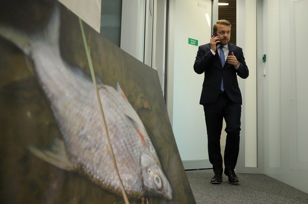 Wiceminister klimatu i środowiska Jacek Ozdoba /Paweł Supernak /PAP